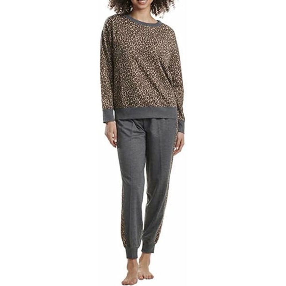 Splendid Lively Leopard Crewneck • Large • NWOT
